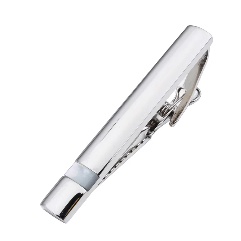 Стильный галстук бабочка HAWSON Свадебный с черным камнем и белым корпусом для