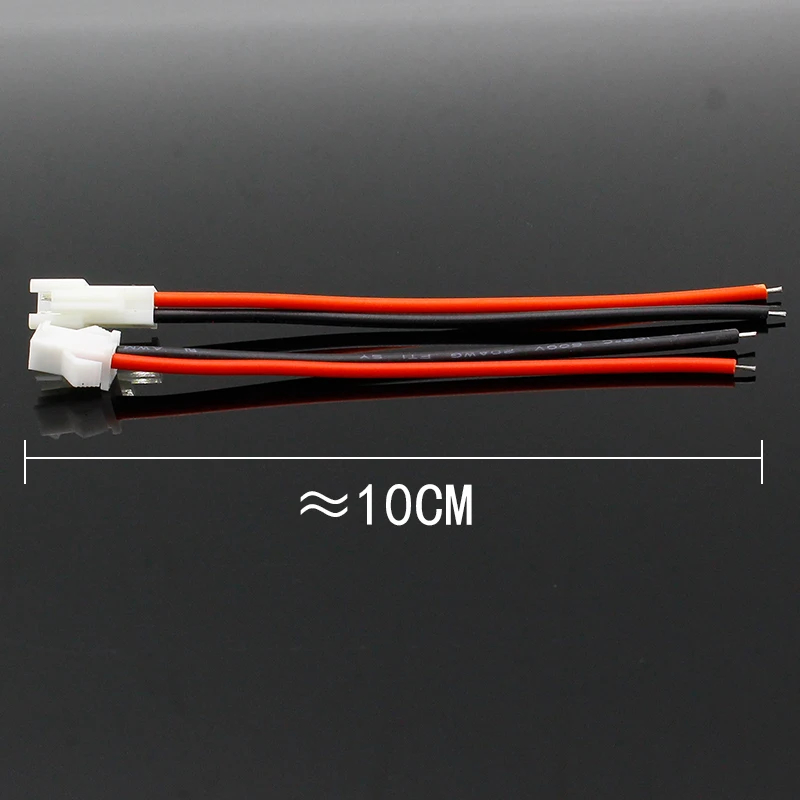 Акция! 10 пар разъем JST SM длиной см 2 булавки провод Папа мама|jst sm 2pins|sm pluglong wire |