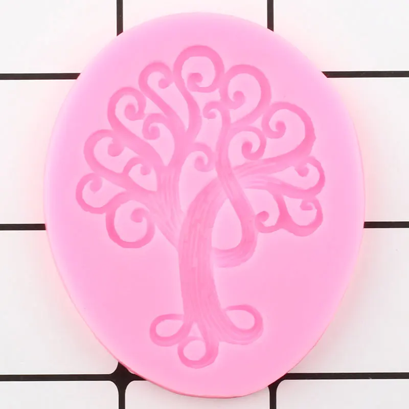 Life Tree Силиконовые Формы для кексов искусственный десерт конфеты глина | Дом и сад