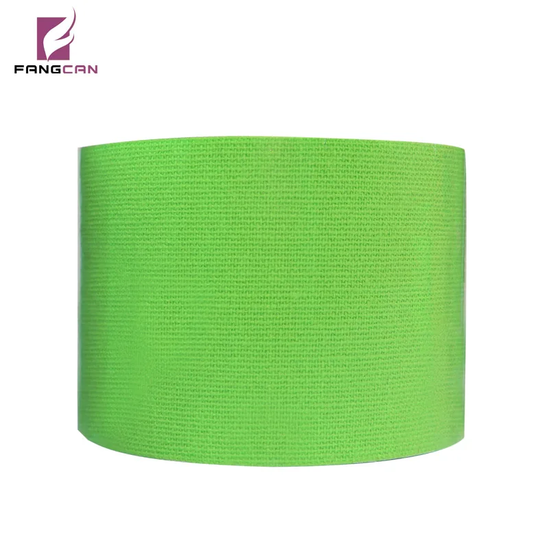 Green 1 шт. FANGCAN FCW-07 хлопок/Нетканые Спортивная Кинезиология лента сплоченной эластичный повязка для мышц для повреждение ранение Поддержка - Цвет: Green