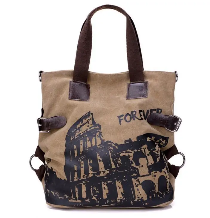 Оригинальная Холщовая Сумка Новая женская винтажная сумка через плечо брендовая