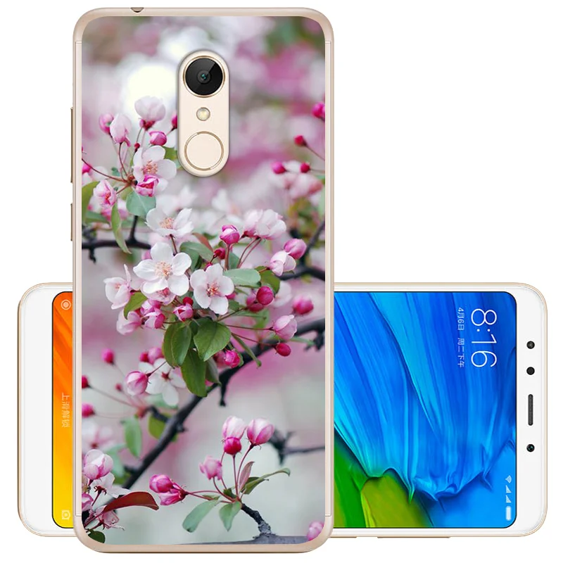 Мягкий чехол из ТПУ для Xiaomi Redmi 5, чехол для Xiaomi Redmi 5 Plus, мягкий силиконовый чехол с рисунком для задней панели телефона, чехлы для Redmi 5 5 Plus - Цвет: ZK