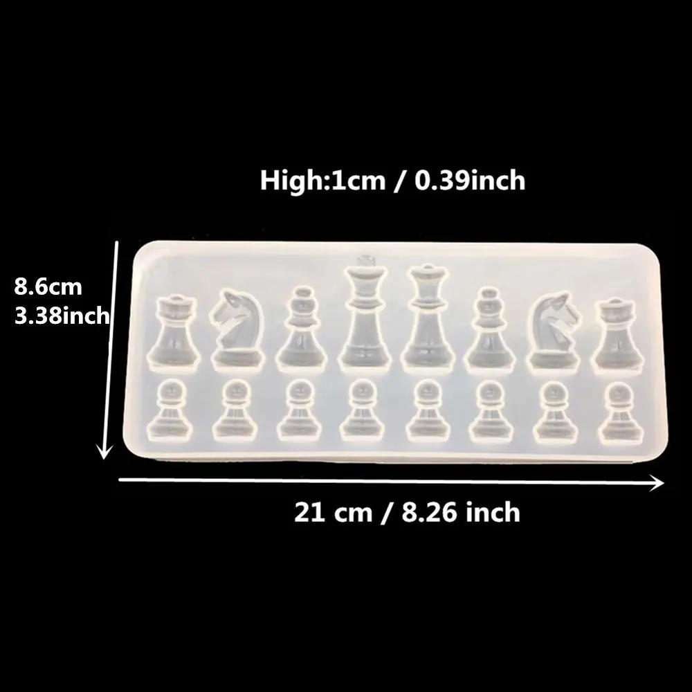 

Aouke Molds 3D Chess ashtray silicone mold manual flower container surface H057