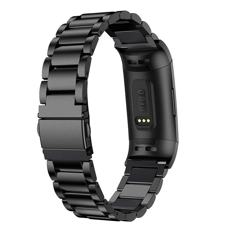 Модный металлический браслет Correa для Fitbit Charge 3 фитнес ремешок Fit bit Band спортивные