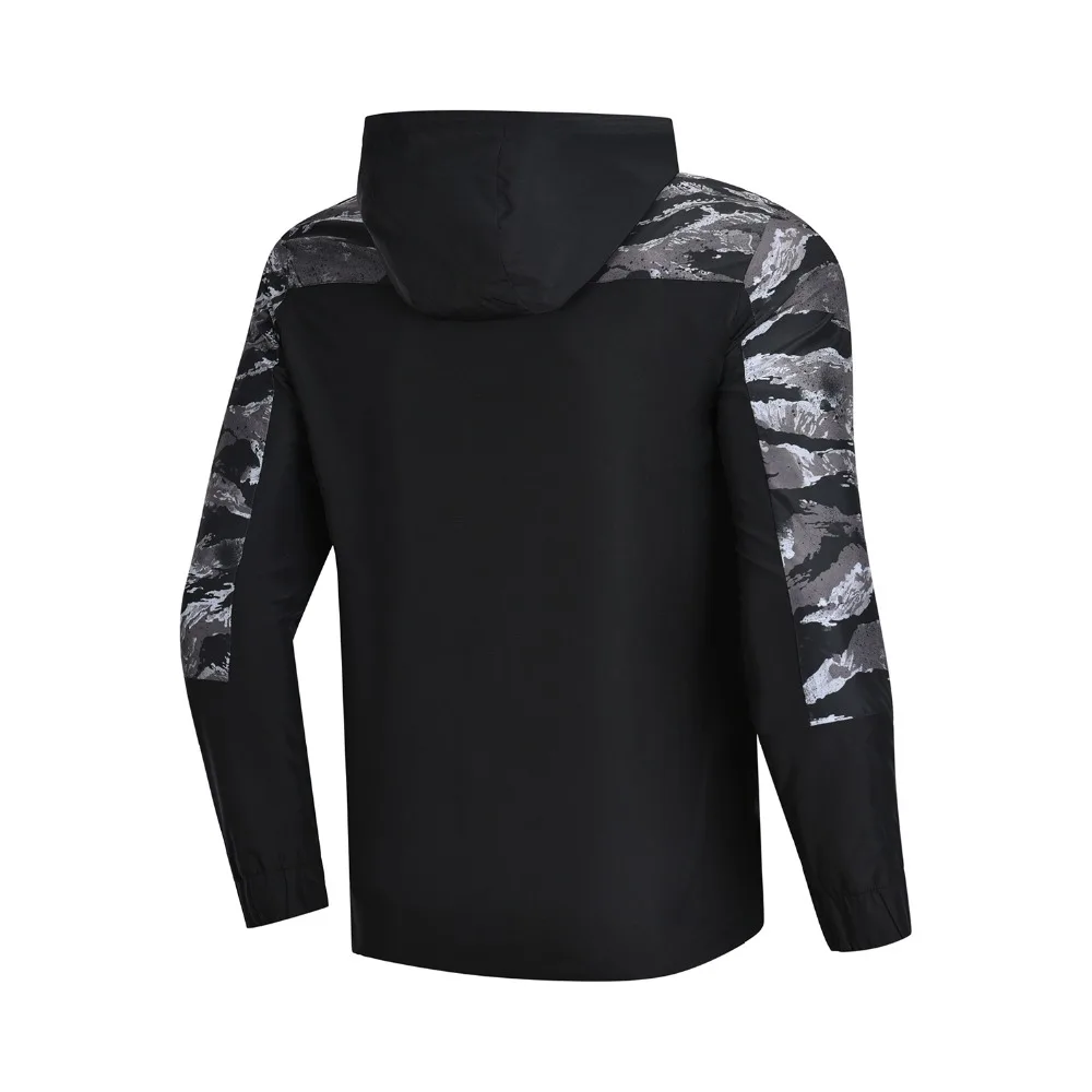 Мужская ветровка для баскетбола Li-Ning стойкая Ветровка из 100% полиэстера