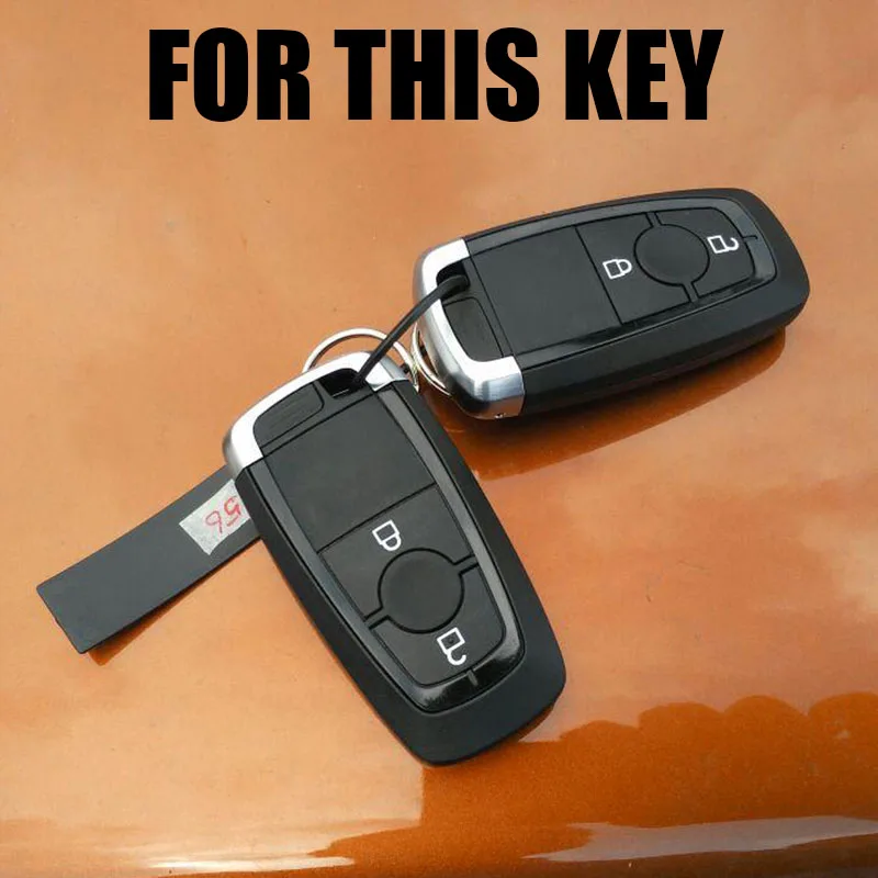AX для Ford EcoSport 2018 защитный чехол телефона с 2 кнопками|2 button|car key case coverfob cover |