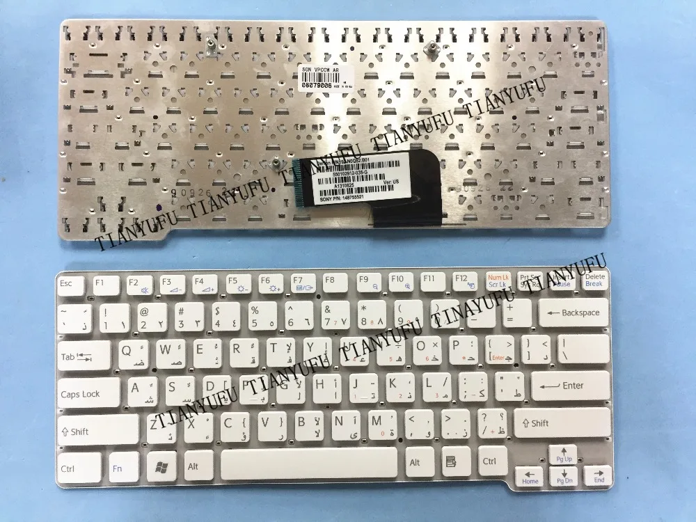 Арабский Новый CW клавиатура для SONY Vaio VPC-CW VPC VPCCW CW16EC CW18FC CW26EC CW28EC CW2S3C CW2S6C AR