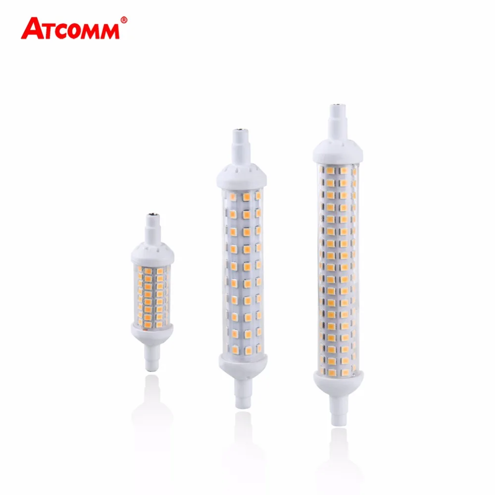 R7S светодиодный Диод 78 118 135 мм свет Высокий люмен без мерцания 2835 SMD 64 80 144