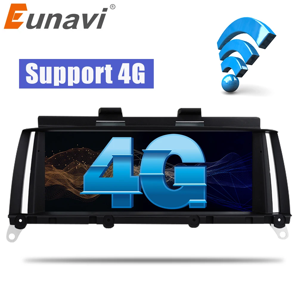 Eunavi 8 ''Android 6 0 4G Автомобильный Радио Стерео GPS навигация для BMW X3 серии F25 2013 2016X4