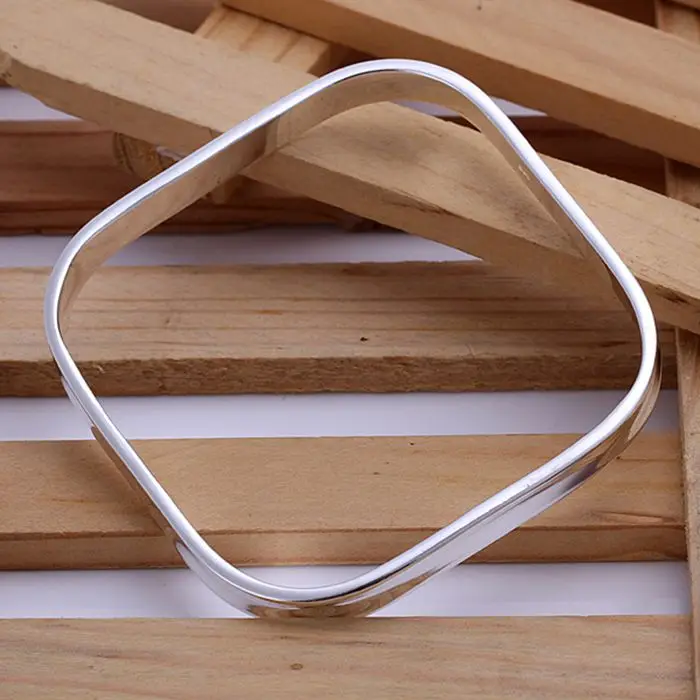 Оптовая Продажа 925 ювелирных изделий браслет с серебряным покрытием модные