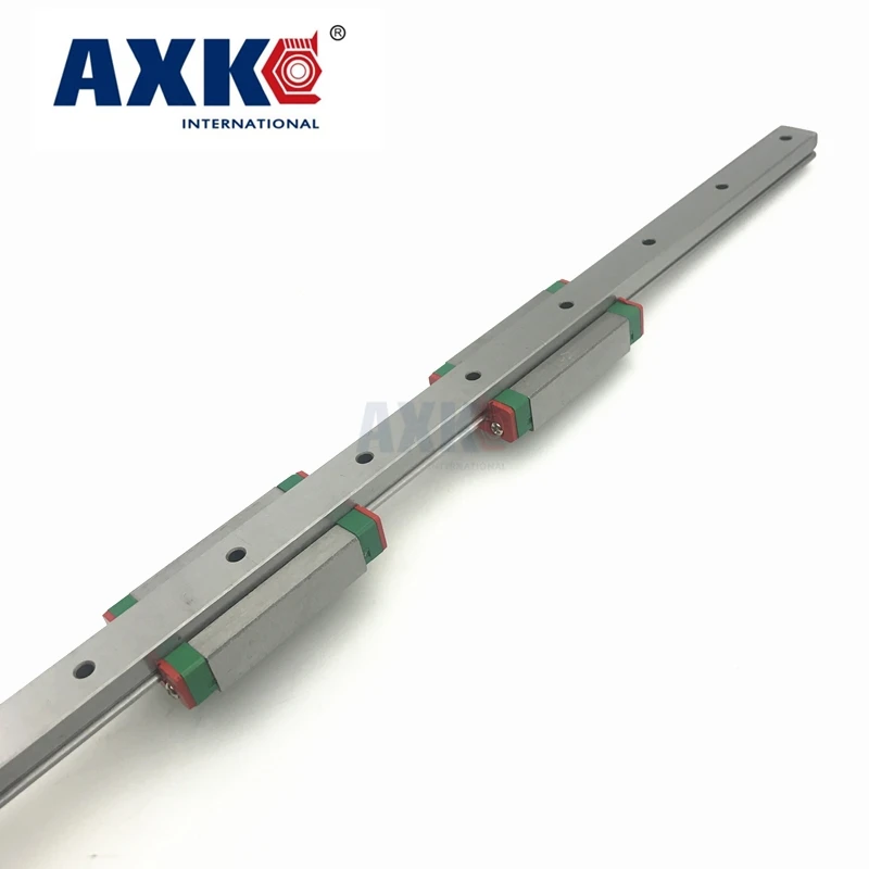 Axk линейная направляющая 12 мм Mgn12 L 500 с 2 шт. Mgn12c или Mgn12h каретки блок для Cnc Diy и 3d