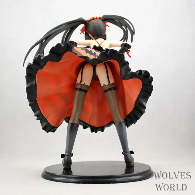 Huong Anime Figure 21CM Date A Live Nightmare Tokisaki Kurumi PVC Action Model Collection Toy | Игрушки и хобби