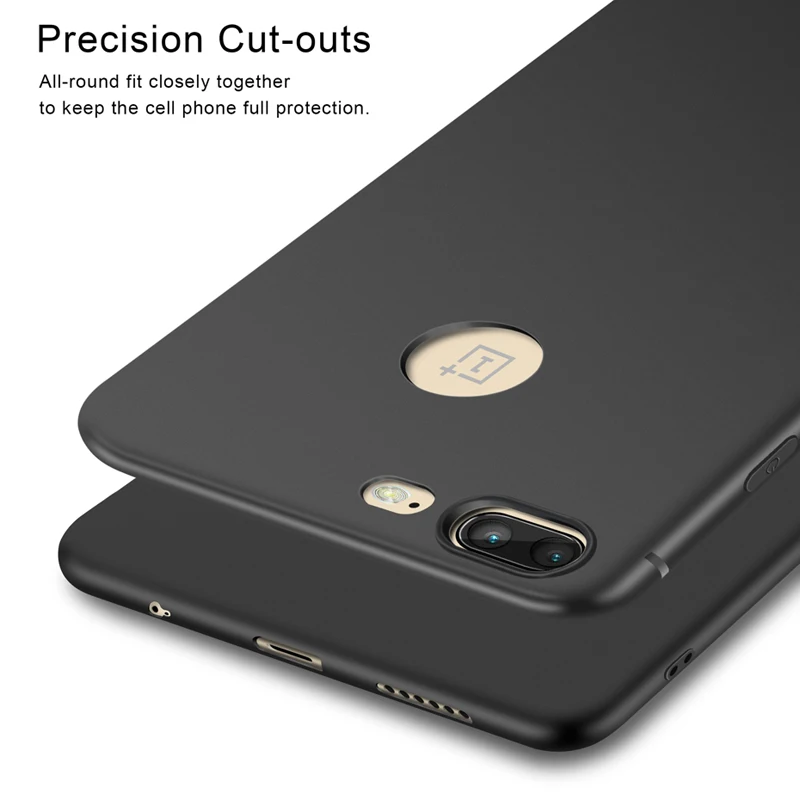 Jderv мягкий чехол для Oneplus 5 т силиконовый Slim тонкой Вернуться телефон чехлы One Plus