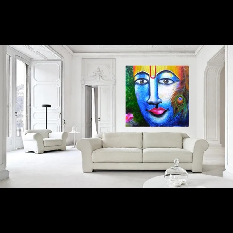 Рисунок искусство Будда рисунок на холсте художественная живопись Павлин ручная