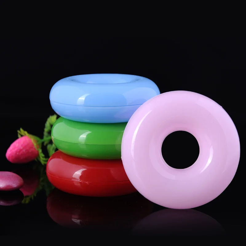 10 шт пончики пластиковая коробка для конфет ребенок полная луна назад Подарочная