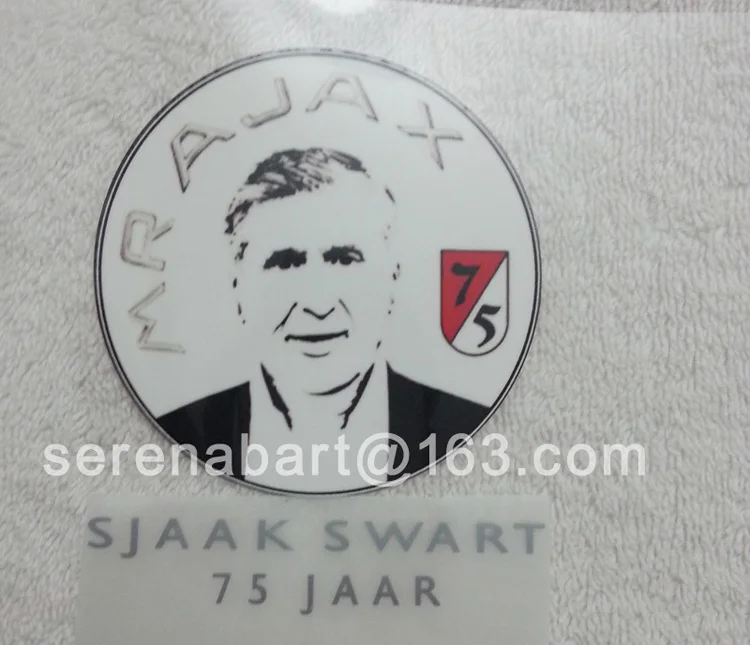 Голландский Sjaak Swart 75 патч теплопередача футбольный значок|Заплатки| |