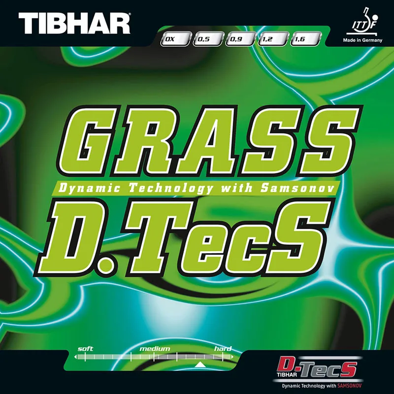 Origina Tibhar Grass D.tecs длинные прыщи резина для настольного тенниса пинг понга с губкой