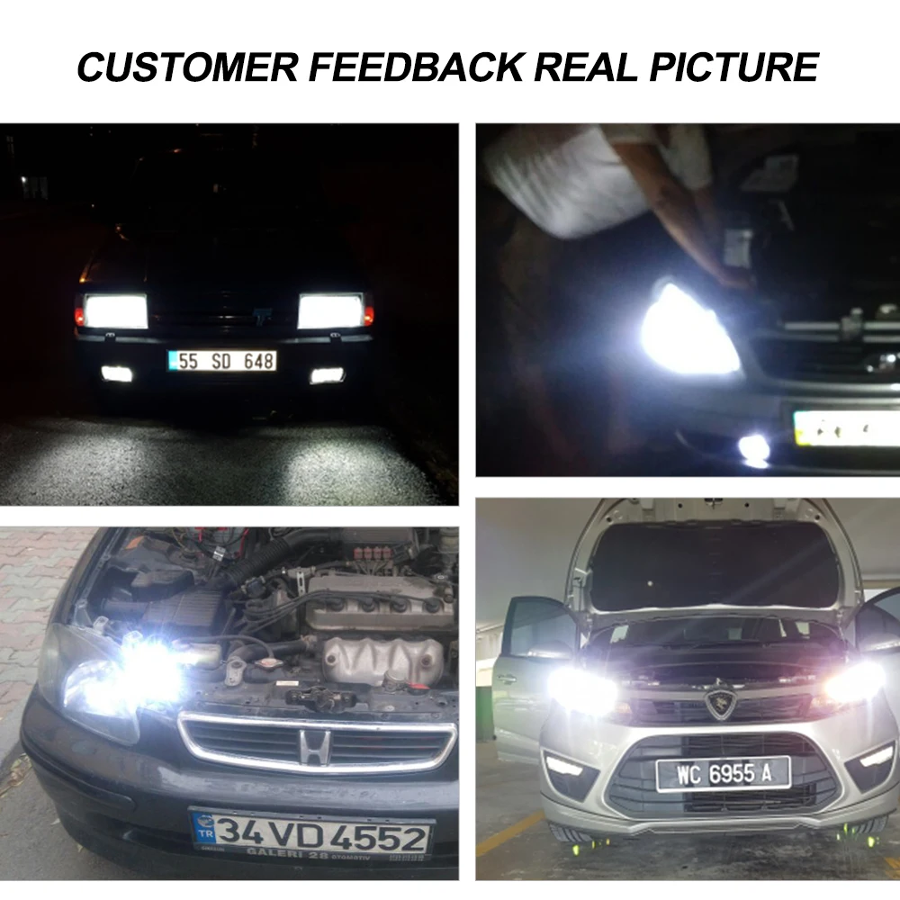 Avacom H1 Светодиодные Автомобильные фары H7 H4 лампы H3 9005/HB3 9006/HB4 HIR2 12V 24V 10000lm 6500K CSP H11/H8