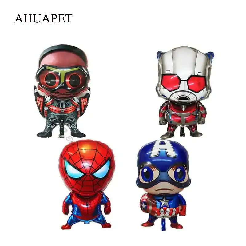 Герои компьютерной игры Avengers Alliance супергероя шары Капитан Америка Супер Герои надувной мяч Фольга шарики, День подарков будущей матери с днем рождения