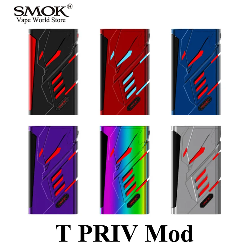 Батарейные блоки электронных сигарет Original SMOK T PRIV 220 Вт TC мод электронная сигарета