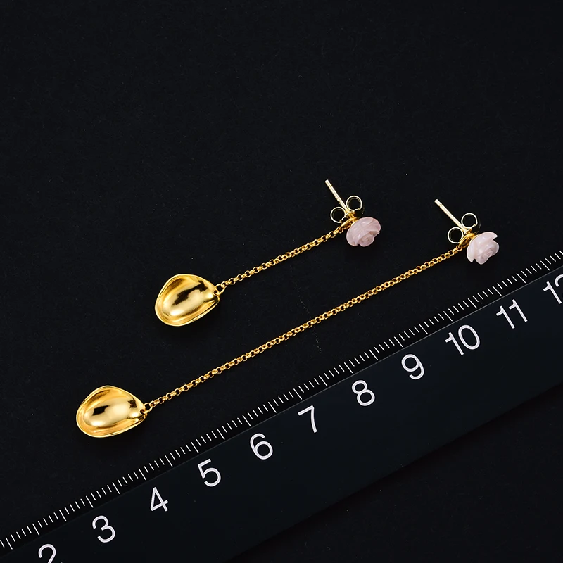 Lotus весело момент реальные 925 серебро ручной работы Модные украшения Sea Shell Нежная