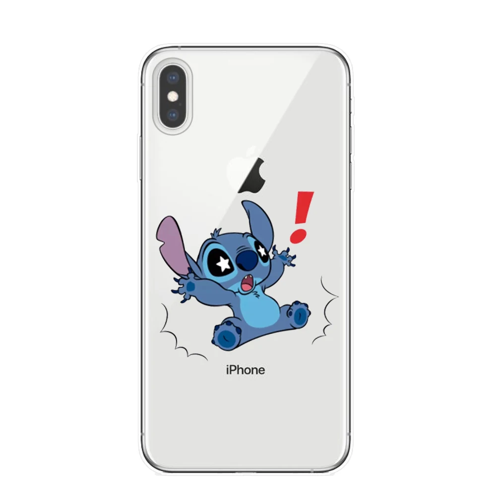 Чехол для телефона для iPhone 11 Pro XS Max мультяшный стежок чехол Мягкий силиконовый чехол s для iPhone X XR 8 7 6 6S Plus 5S SE чехол