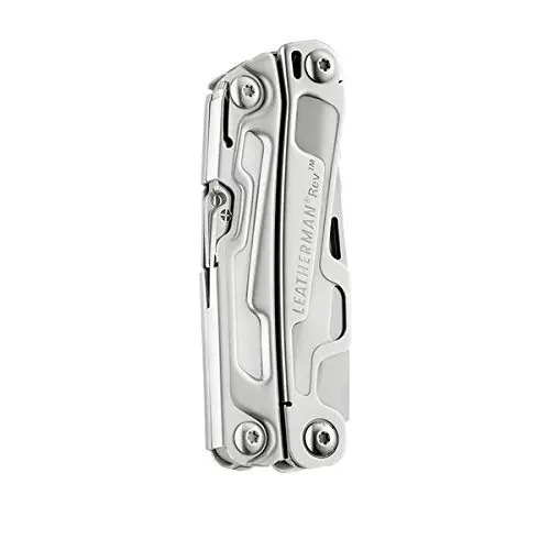 Мультитул Leatherman-Rev, нержавеющая сталь без нейлоновой оболочки