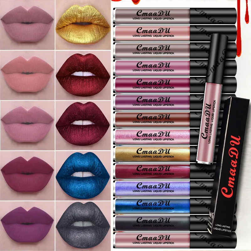 Новый бренд тинт для макияжа матовая губная помада бархатный блеск губ