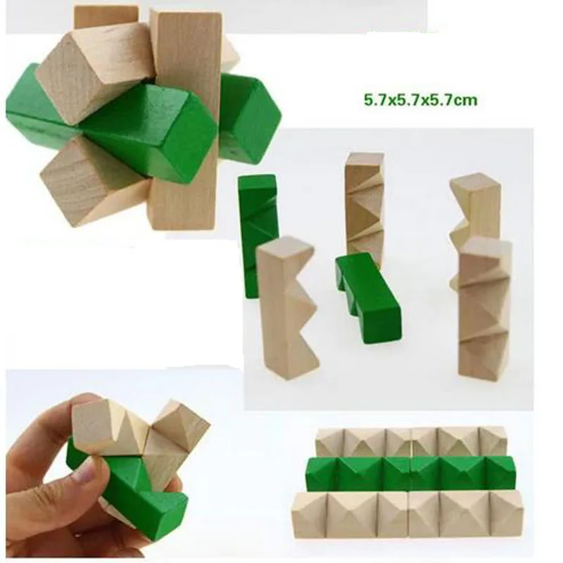 Набор для развития интеллекта стимулирующие головоломки сложные умственные