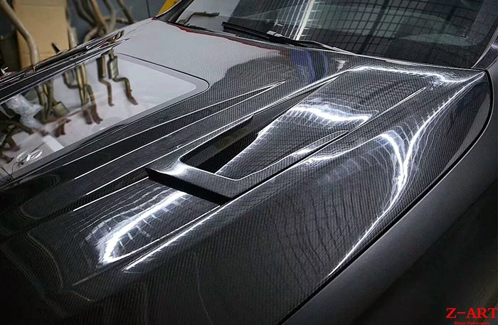 Z-ART капот двигателя из настоящего углеродного волокна для Mercedes Benz E класса прозрачный капот двигателя для W213 крышка двигателя из углеродного волокна