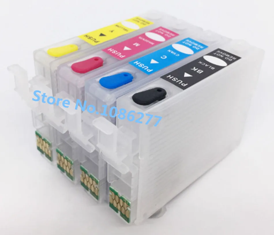 Многоразовый картридж для T2941 T2944 с чипом Epson Worker XP420 XP320|refillable cartridges|cartridge epsonepson
