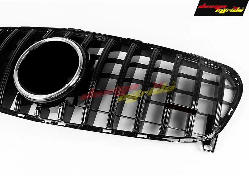 Fits For MercedesMB GLA-Class X156 Sports grille grill GT R black GLA200 GLA250 GLA45AMG look Front grills without sign 2017-in |