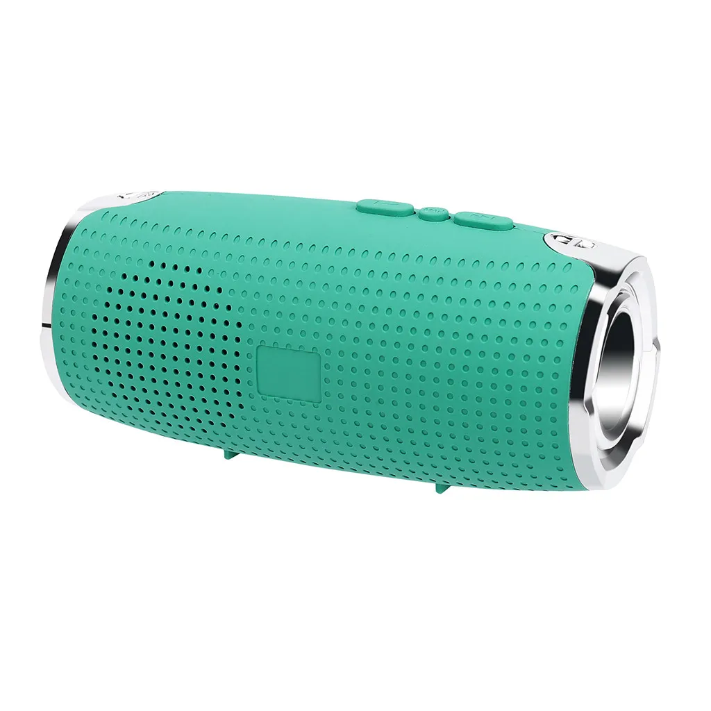 Green Bluetooth Колонка Беспроводная портативная звуковая коробка 20 Вт стерео сабвуфер fm-радио boombox tv tf aux usb pc звуковая панель Z610 - Цвет: Green
