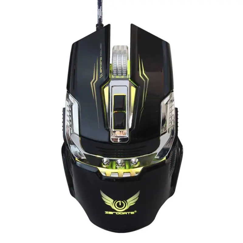 USB Wired Gaming Mouse 6 Buttons Optical Adjustable DPI Computer Gamer Mice For PC Desk | Компьютеры и офис