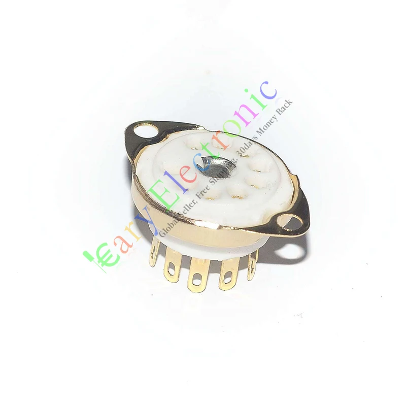 Оптовая и розничная продажа 20 шт. 9 контактов Золотая Керамическая вакуумная