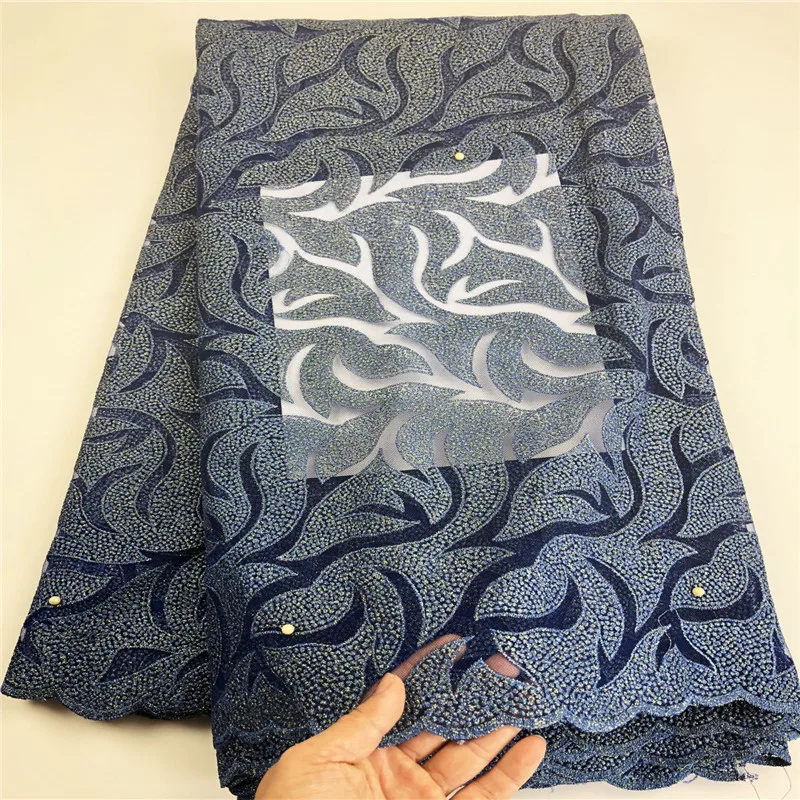 Африканская кружевная ткань 2019 вышитые нигерийские кружева для невесты высокое