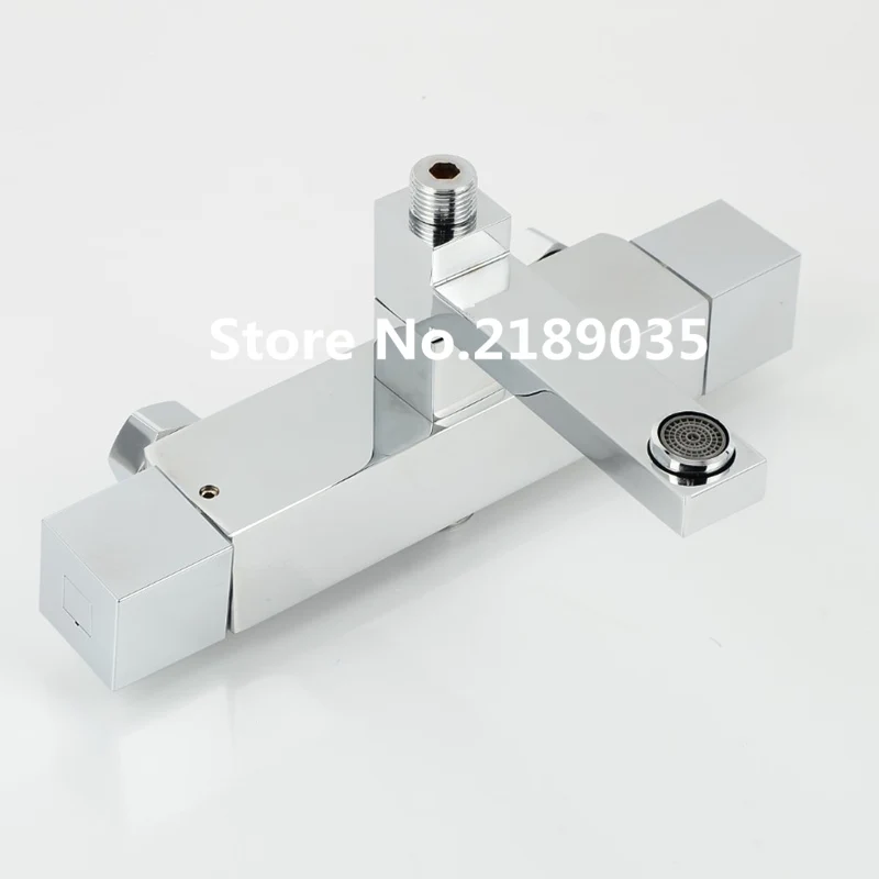 Термостатические Смесители для ванны настенный кран с контролем температуры