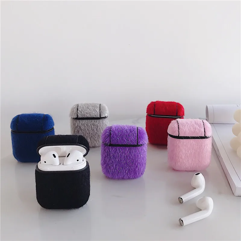 Для AirPods чехол роскошные наушники чехол для Apple Airpods 2 защитный чехол Funda с кольцом на палец