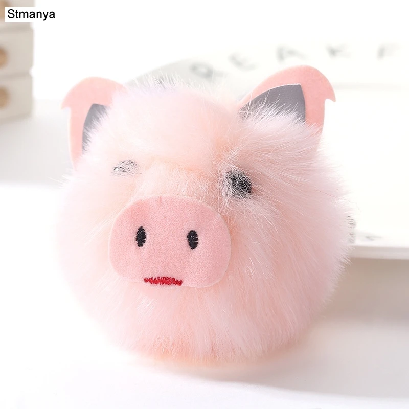 Лидер продаж Мужская популярная Милая Подвеска из свиного меха цепочка для