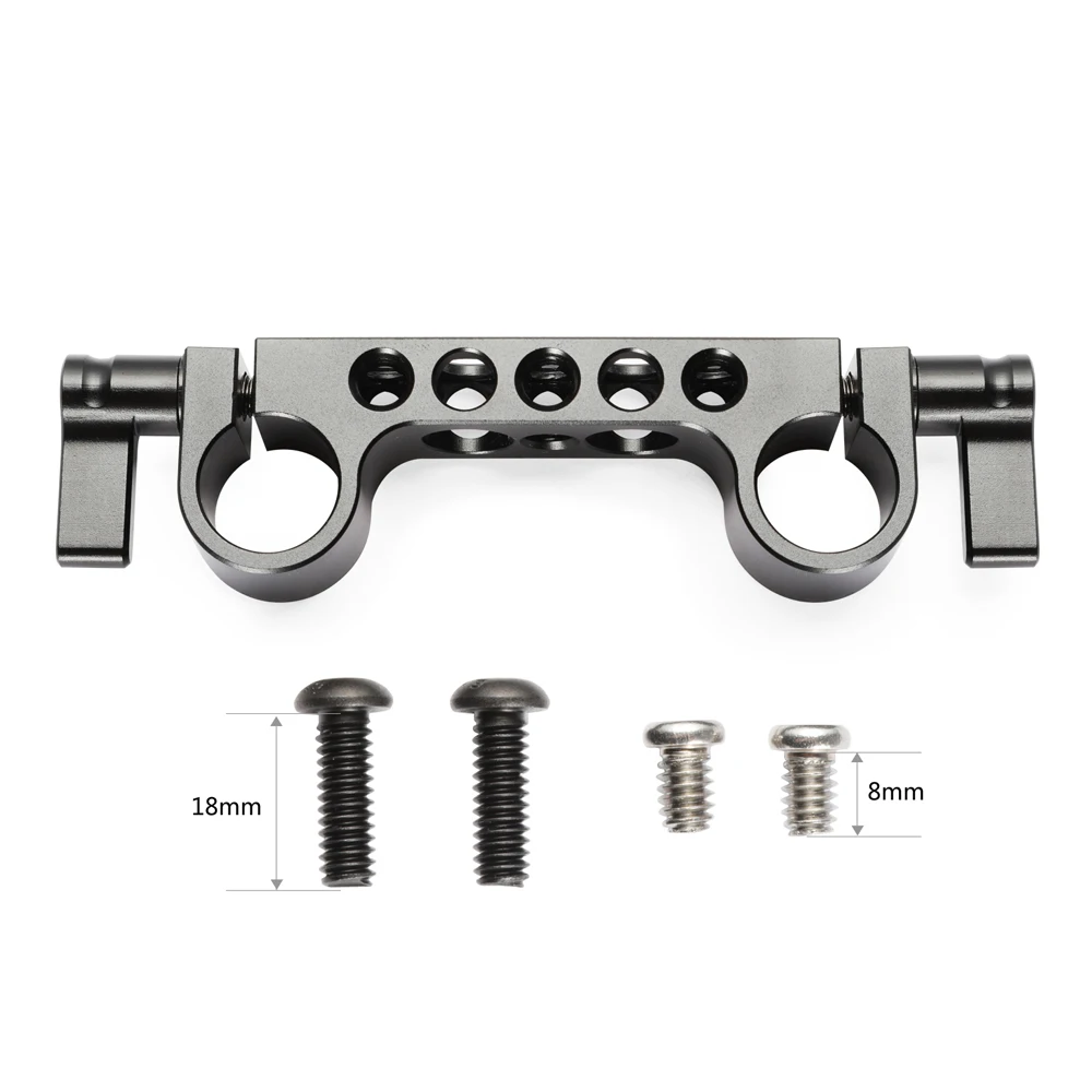 SmallRig супер легкий 15mm Railblock 15 мм стержневой зажим для красный к направляющим