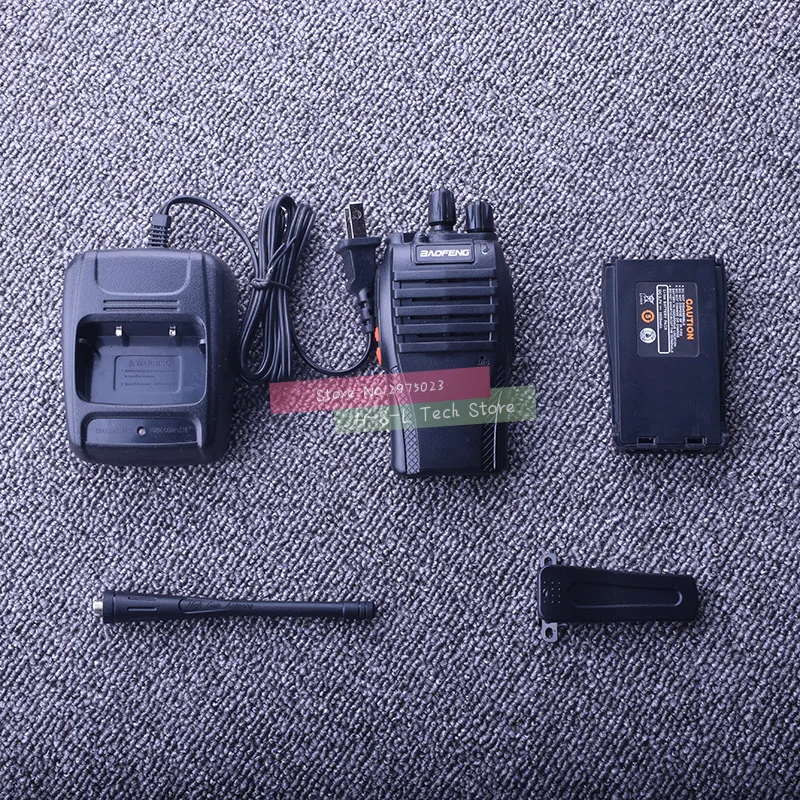 Портативная рация BaoFeng BF-999S 16CH CB Профессиональная UHF 400-470 МГц Частота фонарик