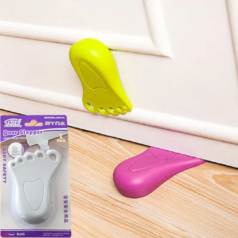 1 шт. милый стоппер для дверей Кремниевая дверная остановка безопасности