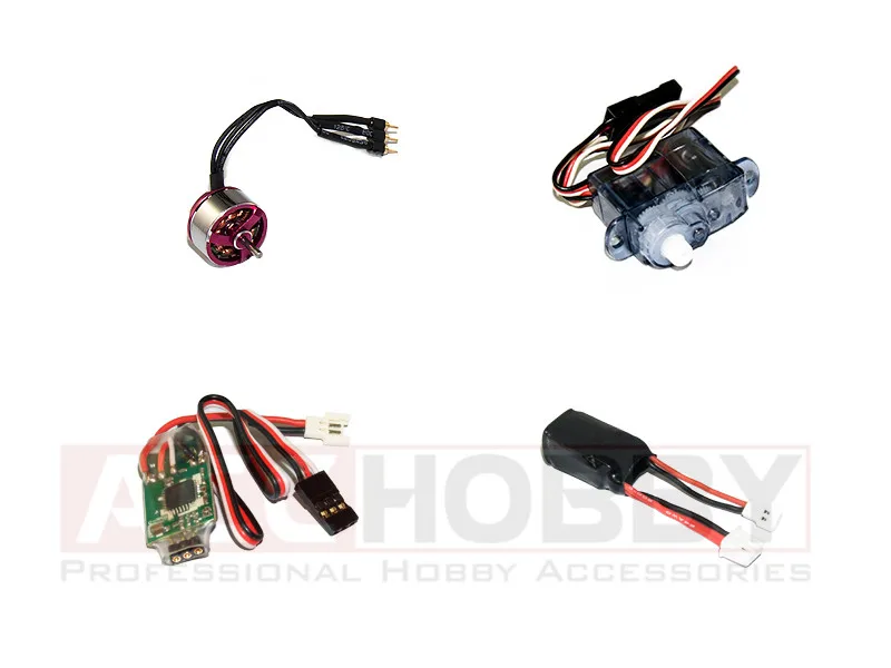 Микро система питания комбо C05 (включая пропеллер двигатель (кв 3700) ESC сервопривод