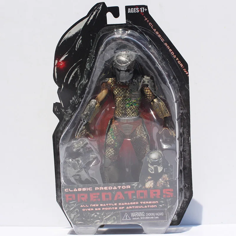 Экшн фигурка хищника NECA Классическая Хищник на 25 ю годовщину Охотник джунглей Коллекционная модель игрушка
