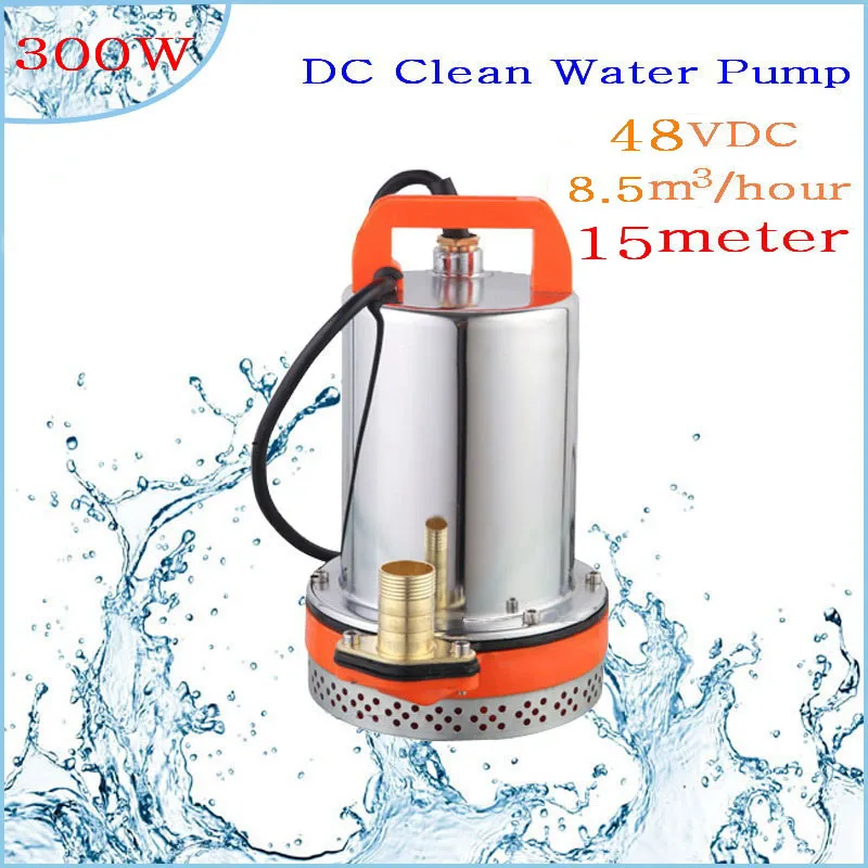 Ферма и ранчо DC12V 24V 48V 60V 39FT подъемный Погружной водяной скважинный насос на