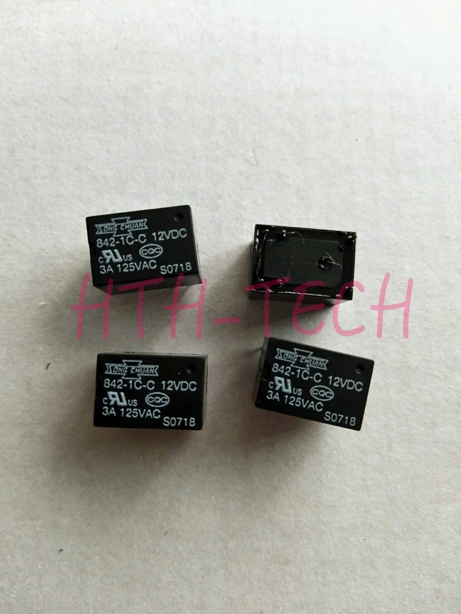 Реле мощности 842-1c-c-c-12vdc 842-1C-C-24VDC 842-1C-S-5VDC 3A 125VAC 6 контактов | Строительство и ремонт