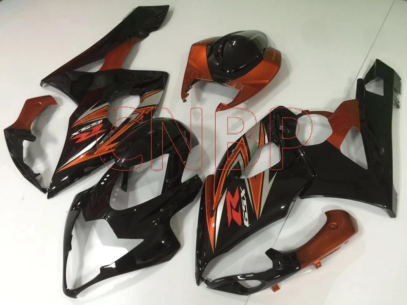 Обтекатели GSXR1000 2005 - 2006 K5 оранжевый черный корпус комплекты для Suzuki Abs обтекатель