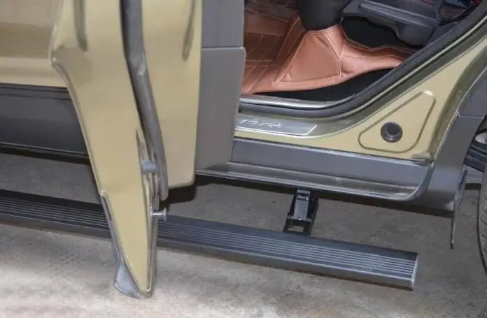 

aluminium Automatic scaling Electric pedal side step running board for KODIAQ 2017+