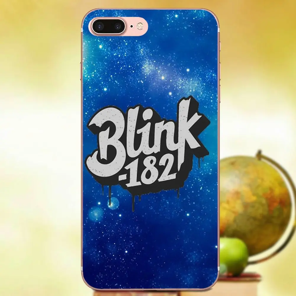 Rock Band Blink 182 Мягкий ТПУ чехол для телефона Huawei P7 Honor 4C 5A 5C 5X 6 6C 6A 6X 7 7X 8 9 V8 V10 Y3II Y5II Y6II G8