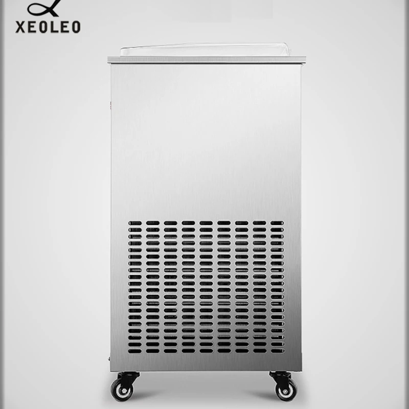 XEOLEO автоматическая машина для жарки льда 220 В коммерческая приготовления